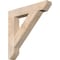 Ekena Millwork Traditional Slat Smooth Bracket, Douglas Fir, 3 1/2"W x 22"D x 22"H BKT04X22X22TRA06SDF - alternate 1